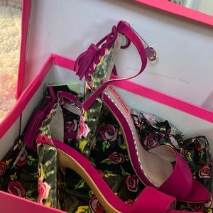 Betsy Johnson heels only worn Once!